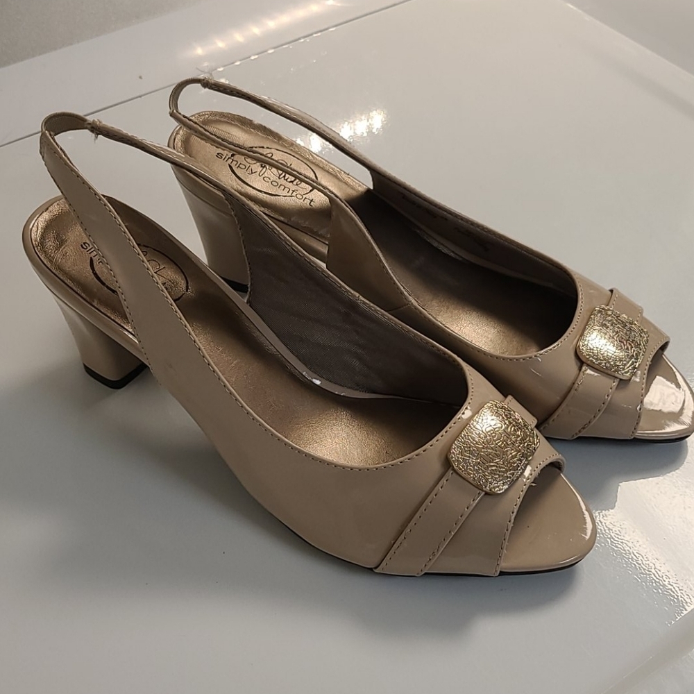 Life Stride NWOT Simply Comfort Heels - 9 Wide - Picture 3 of 11